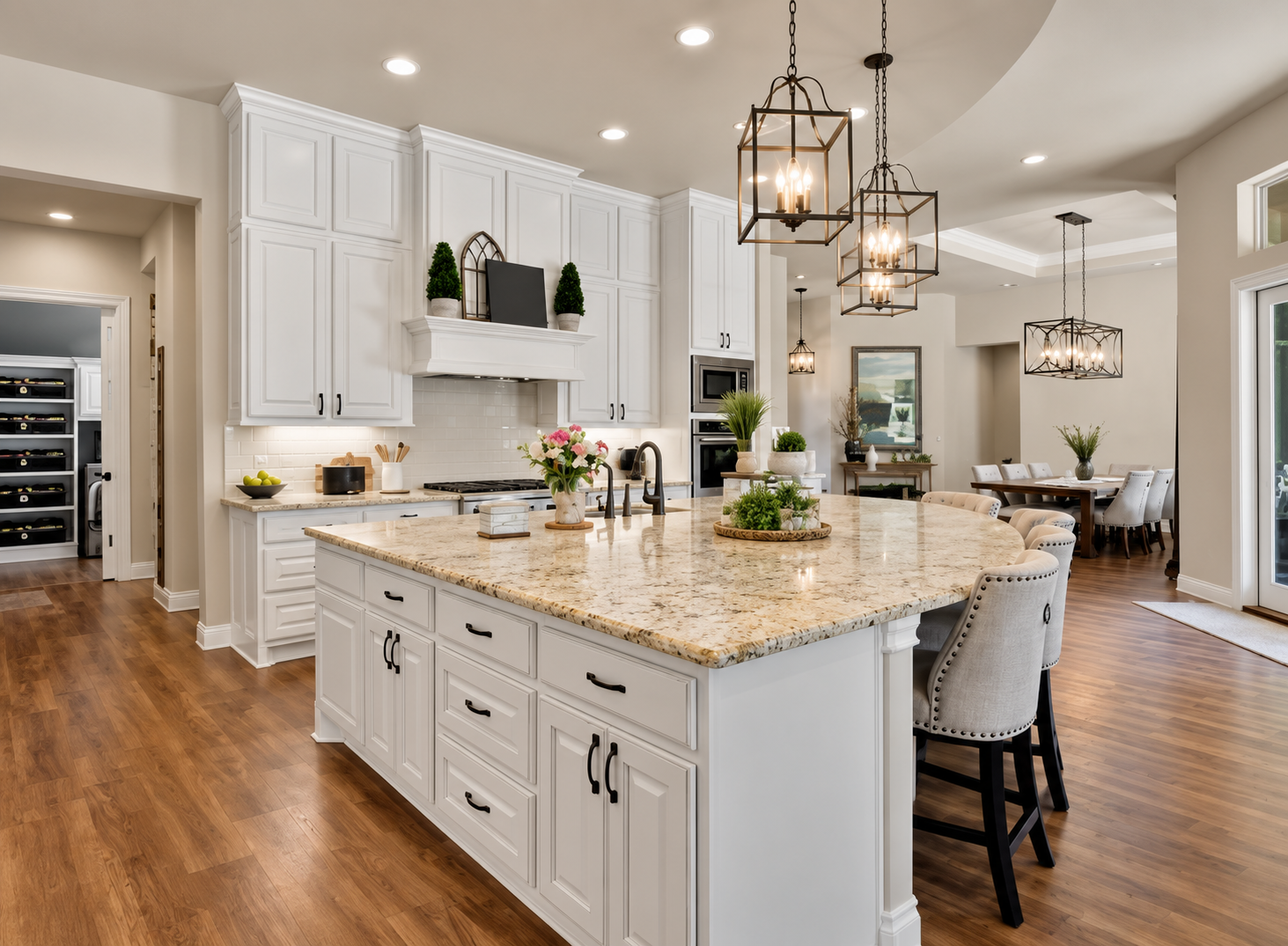 Traditional Transitional Kitchen Remodel in Jacksonville, FL by Eagle Pro Renovations of Jacksonville project photo