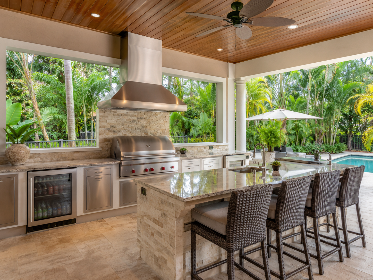Free on-site outdoor kitchen consultation in Jacksonville FL